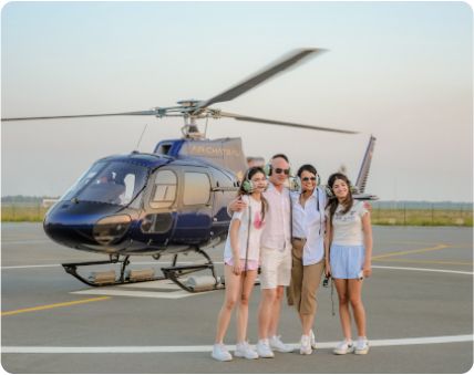 helicopter ride dubai offers